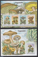 Guinea Bissau 2015 Mushrooms 2 S/s, Mint NH, Nature - Mushrooms - Paddestoelen