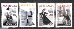 Australia 2020 Fashion Focus 4v, Mint NH, Transport - Automobiles - Art - Fashion - Unused Stamps