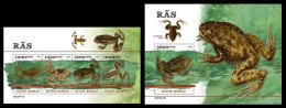 Guinea Bissau 2023 Frogs. (415) OFFICIAL ISSUE - Frösche