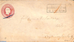 Germany, Prussia 1860 Envelope 1sg, BERLIN, Used Postal Stationary - Autres & Non Classés