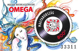 Hungary 2020 Rock Omega S/s, Mint NH, Performance Art - Music - Popular Music - Ongebruikt