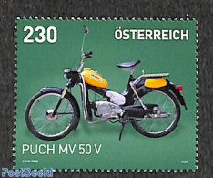 Austria 2020 Puch MV50V 1v, Mint NH, Transport - Motorcycles - Ungebraucht