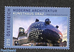 Austria 2020 Kunsthaus Graz 1v, Mint NH, Art - Modern Architecture - Unused Stamps