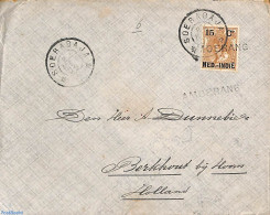 Netherlands Indies 1906 Letter From AMOERANG To Berkhout (NL), Postal History - Other & Unclassified
