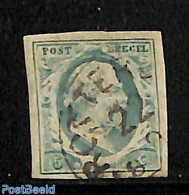 Netherlands 1852 5c, Used, ROTTERDAM-C, Used Stamps - Gebraucht