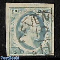 Netherlands 1852 5c, Used, DEVENTER-C, Used Stamps - Gebraucht