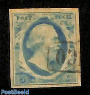 Netherlands 1852 5c, Used, FRANCO Box, Used Stamps - Gebraucht