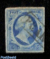 Netherlands 1852 5c, Used, FRANCO Box, Used Stamps - Oblitérés