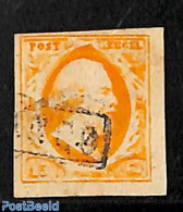 Netherlands 1852 15c, Used, FRANCO Box, Used Stamps - Gebraucht