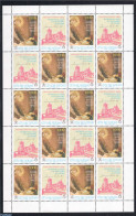 Vatican 1993 Peace In Europe 10v M/s, Mint NH, History - Religion - Europa Hang-on Issues - Religion - Unused Stamps