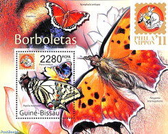 Guinea Bissau 2011 Butterflies S/s, Philanippon, Mint NH, Nature - Butterflies - Guinée-Bissau