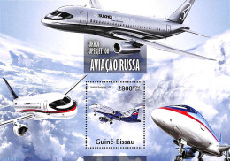 Guinea Bissau 2013 Russian Aviation S/s, Mint NH, Transport - Aircraft & Aviation - Airplanes