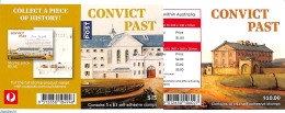 Australia 2018 Convict Past 2 Foil Booklets, Mint NH, Stamp Booklets - Nuovi