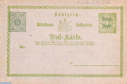 Germany, Wurtemberg 1900 Business Postcard, Shoe Factory, Unused Postal Stationary - Sonstige & Ohne Zuordnung