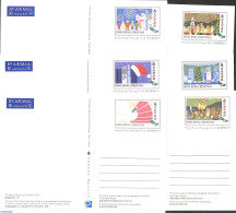 Hong Kong 1996 Christmas Postcard Set (6 Cards), Unused Postal Stationary, Religion - Christmas - Brieven En Documenten