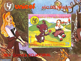 Equatorial Guinea 1979 Year Of The Child S/s, Imperforated, Mint NH, Various - Year Of The Child 1979 - Guinée Equatoriale