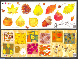 Japan 2020 Autumn Greetings 20v (2 M/s) S-a, Mint NH - Ongebruikt