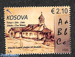 Kosovo 2020 First Albanian School 1v, Mint NH, Science - Education - Other & Unclassified