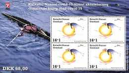 Greenland 2020 Covid-19 S/s, Mint NH, Health - Health - Corona/Covid19 - Unused Stamps