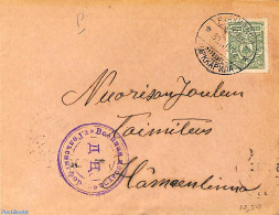 Finland 1915 Letter With 5r Stamp, Postal History - Briefe U. Dokumente