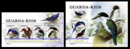 Guinea Bissau 2023 Kingfishers. (417) OFFICIAL ISSUE - Sonstige & Ohne Zuordnung