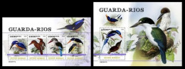 Guinea Bissau 2023 Kingfishers. (417) OFFICIAL ISSUE - Autres & Non Classés