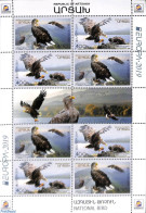 Nagorno-Karabakh 2019 Europa, Birds M/s, Mint NH, History - Nature - Europa (cept) - Birds - Birds Of Prey - Other & Unclassified