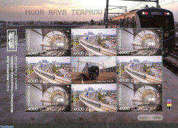 Indonesia 2020 Railways M/s, Mint NH, Transport - Railways - Trains