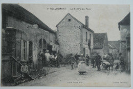 Cpa 1920 BEAUDEMONT Le Centre Du Pays - MAY09 - Autres & Non Classés