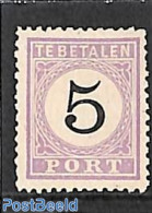 Suriname, Colony 1886 5c, Type II, Stamp Out Of Set, Unused (hinged) - Altri & Non Classificati