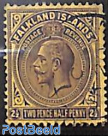 Falkland Islands 1923 2.5d, Used, Stamp Out Of Set, Used Stamps - Altri & Non Classificati