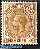 Falkland Islands 1912 1sh, Stamp Out Of Set, Unused (hinged) - Altri & Non Classificati