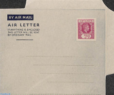Fiji 1947 Aerogramme 7d, Unused Postal Stationary - Autres & Non Classés