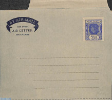 Fiji 1955 Aerogramme 3d, Unused Postal Stationary - Autres & Non Classés
