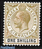 Gibraltar 1929 1sh, Stamp Out Of Set, Unused (hinged) - Gibraltar