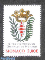 Monaco 2020 Historic Grimaldi Places 1v, Mint NH - Neufs