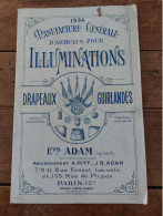Catalogue Manufacture D'articles Pour Illuminations (drapeaux,guirlandes ) - Reclame