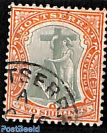 Montserrat 1905 2sh, WM Multiple Crown, Stamp Out Of Set, Used Stamps - Autres & Non Classés