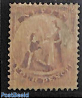 Nevis 1861 4d, Perf. 13, Stamp Out Of Set, Unused (hinged) - St.Kitts-et-Nevis ( 1983-...)