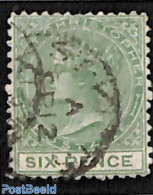 Saint Kitts/Nevis 1870 6d, WM CC-Crown, Perf. 12.5, Used, Used Stamps - Autres & Non Classés
