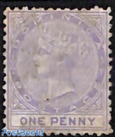 Dominica 1874 1d, Perf. 12.5, WM CC-Crown, Used, Used Stamps - Dominican Republic
