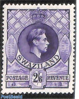 Eswatini/Swaziland 1938 2/6sh, Stamp Out Of Set, Unused (hinged) - Swaziland (1968-...)