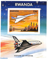 Rwanda 1978 Concorde S/s, Imperforated, Mint NH - Andere & Zonder Classificatie