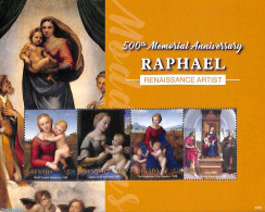 Grenada 2020 Raphael 4v M/s, Mint NH, Art - Paintings - Raphael - Other & Unclassified