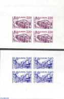 Andorra, French Post 1987 Europa 2v, Imperforated Blocks M/s With 4 Stamps, Mint NH, History - Europa (cept) - Art - M.. - Ungebraucht
