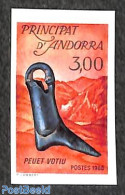 Andorra, French Post 1988 Knights Feet 1v, Imperforated, Mint NH, History - Knights - Unused Stamps