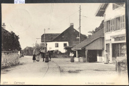 Carrouge (Vaud) Épicerie Chappuis-Dösekel - La Fontaine Couverte, Voie Du Tram (16'910) - Carrouge 