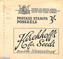 South Africa 1948 Definitives Booklet, Mint NH, Stamp Booklets - Unused Stamps
