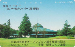 Télécarte JAPON / Sur NTT 270-028 A - SPORT GOLF - OVERPRINT JAPAN Phonecard - Japon