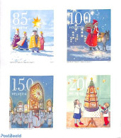 Switzerland 2021 Christmas 4v S-a, Mint NH, Religion - Christmas - Unused Stamps
